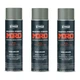3-PACK 620-1416 Seymour Industrial High-Solids Spray Paint, ANSI 61 Gray (16 oz)