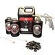 Complete NHOU V3 Black Pro Undercoating Gun &ndash; 2 Wand Kit (3 B Quart Bottles)