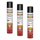 Rust-Oleum 334128 Stops Rust Turbo Spray 24 Ounce (Pack of 3), Gloss Black