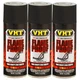 VHT High Temp Paint VHTSP102 (3-PACK); FlameProof 11oz Flat Black 1300&deg;F-2000&deg;F