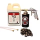 NHOU V3 Clear Pro Undercoating Gun &ndash; 2 Wand Kit (1 B Quart Bottle)