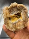 Fossilized Indiana Geode Quartz Botryoidal Agate crinoid calyx 1,080 Carats