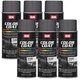 SEM Paint Carpet Plastic Vinyl Fast Dry Flat Graphite Aerosol 12 oz. 15303, 6 Pk