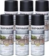 Rust-Oleum 7220830-6PK Stops Rust Textured Spray 12 Ounce (Pack of 6), Black 