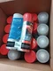 Nine 2-Pc Kits Dupli-Color&reg; Paint Red Wet Look Custom Wrap Automotive Spray