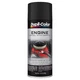 Dupli-Color DE1654 Flat Black Engine Enamel with Ceramic