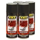 VHT High Temp Paint VHTSP102 (4-PACK); FlameProof 11oz Flat Black 1300&deg;F-2000&deg;F