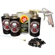 Black Fluid Film Pro Undercoating Gun - 360 Wand Kit (3 B Quart Bottles) 
