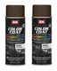 SEM 15023 Color Coat Cordovan Brown Vinyl Spray Paint Aerosol (2 Cans)