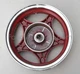 Alluminum 10" Rear Rim 2.50 x 10 for 150cc TPGS-811 Gas Scooter PART12M037 (RED)