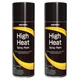 NADAMOO High Heat Spray Paint for Metal, Matte 12.5 Ounce (Pack of 2), Black