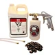 NHOU V3 Clear Pro Undercoating Gun &ndash; 2 Wand Kit (1 W Quart Bottle)