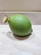 Green Lime With Gold Leaf Decorative Citrus Resin, Large