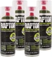 U-Pol Raptor 2K Aerosol Truck Bedliner Protective Coating - Olive Green, 4-Pack