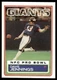 1983 Topps Dave Jennings New York Giants #128 PB