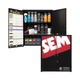SEM 70080 L-VOC Shop Cabinet, Steel, Includes 23 Body Shop Products, 25"x30"x13"