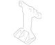 62296-9HS0A Nissan Retainer-bumper stay 622969HS0A, New Genuine OEM Part