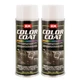 SEM Color Coat Super White Vinyl Spray Auto Paint 12 oz. SEM 15103, 2 Pack