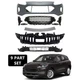 Front Bumper Cover Upper Lower Fog Light Covers  9 PCS For 2020-2022 Ford Escape