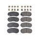 BLUE PRINT Rear Disc Brake Pad Set Front MK528945