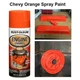2Pk Chevy Orange Coating Engine Enamel Brake Caliper Paint High Temp Coat Spray