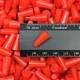 High Temp Masking Supply .187" x .343" (3/16 x 11/32) Silicone 50 Pack, Red 