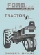 Ford 6000 60104 60105 60106 Tractor Operators Manual