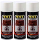 VHT High Temp Paint VHTSP129 (3-PACK); Engine Enamel 11oz Gloss White 550&deg;F