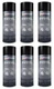 Dupli-Color DA1603 Paint Acrylic Enamel Semi-Gloss Black 12 oz Aerosol (6 Pack)