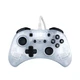 PDP 500-181-WH Rock Candy Wired Gaming Switch Pro Controller, Frost White/Clear