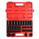 SUNEX 1/2" Drive 39 Piece SAE Deep Impact Socket Set 2668