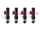 Set of 4 Bosch 0280158262 fuel injector 2012-2017 Fiat 500 04892844AA