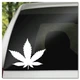 6" Pot Leaf Nature Vinyl Decal Sticker