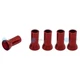 5pcs YOU.S Aluminum Red Valve Sleeves Valve Sleeve Cover for Auto Passenger Car Truck - NEW