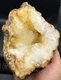 Fossilized Indiana Geode Quartz Citrine Cracked Agate crinoid calyx 1,647 Grams