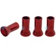 4pcs YOU.S Aluminum Red Valve Sleeves Valve Cover for Auto Passenger Car Truck - NEW