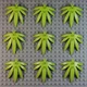 LEGO - Plant Leaves 6 x 5 Swordleaf w/ Clip - 10884 Tree Forest Foliage Lot Leaf