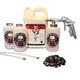 Complete NHOU V3 Clear Pro Undercoating Gun &ndash; 2 Wand Kit (3 W Quart Bottles)