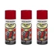 Rust-Oleum 251591-3PK Caliper Spray Paint, 12 oz, 12 Ounce (Pack of 3), Red 