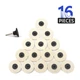 15Pcs 3inchWool Felt Polishing Wheel Sanding Buffing Disc for Auto Body With Pad