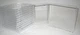 100 NEW HIGH QUALITY 10.4MM CD JEWEL CASES & SMART DOUBLE BLACK TRAY, BL100/YL28