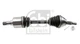 1x Febi Bilstein drive shaft 391011541R front axle left for Koleos Qashqai Q