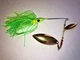 Custom Double Willow Leaf Spinnerbaits with Head/Spinner Choice-Multiple Colors