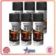 Rust-Oleum 248903 Automotive High Heat Spray Paint, 12 oz, Flat Black, 6 Pack