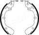 Ashika 55-03-398 Brake Shoe Set for Kia