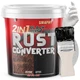 Smaphy Rust Converter Metal Primer 35oz Matte Black Paint