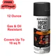 Rust-Oleum 248903 Automotive High Heat Spray Paint, 12 oz, Flat Black, Durable