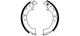 For Textar 91048200 brake shoe set 91048200 brake shoe fits: Toyota Camry, RAV