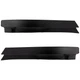Pair Bumper Face Bar Trims Set of 2 Front Left-and-Right Outside for Chevy