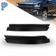 Pair Front Upper Bumper Filler Panel For Chevrolet Silverado 1500 2016-2018
